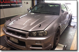 Mapping Nissan Skyline R34 GT-R MaxxECU Maxxtuning AB