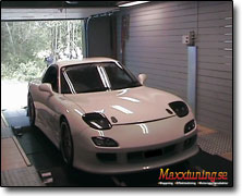 Dynotesting Mazda RX7 - Apexi Power Fc