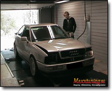 Dynotesting Audi S2 - Okänd ECU
