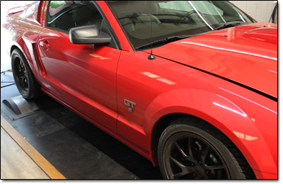 Dynotesting Ford Mustang GT - Orginal ECU