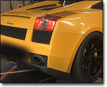 Dynotesting Lamborghini Gallardo - Orginal ECU