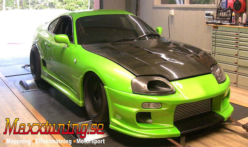 Tuning 963WHP Toyota Supra MK4 MaxxECU V1 - Maxxtuning AB