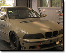Tuning BMW S62 (4900cc) MaxxECU V1, NA, E75